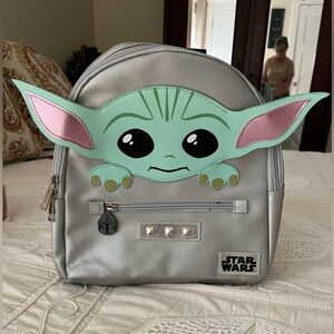 Baby yoda backpack
